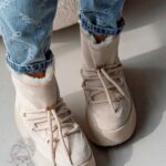 Śniegowce Madam Fiffo beżowe