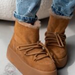 Śniegowce Madam Fiffo karmelowe