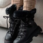 Botki śniegowce Madam Monnte czarne