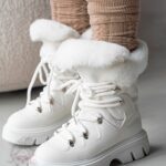 Botki śniegowce Madam Monnte białe