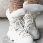 Botki śniegowce Madam Monnte białe