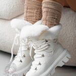 Botki śniegowce Madam Monnte białe