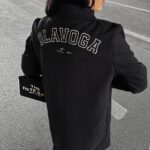 Płaszcz jesienny LOVER OLAVOGA czarny