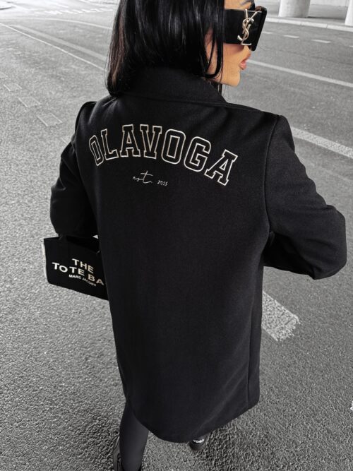 Płaszcz jesienny LOVER OLAVOGA czarny