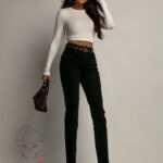 Bluzka na długi rękaw/ top Podre ecru