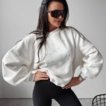 Bluza bawełniana UNITY OLAVOGA ecru