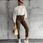 Sweter z półgolfem OSLO OLAVOGA ecru