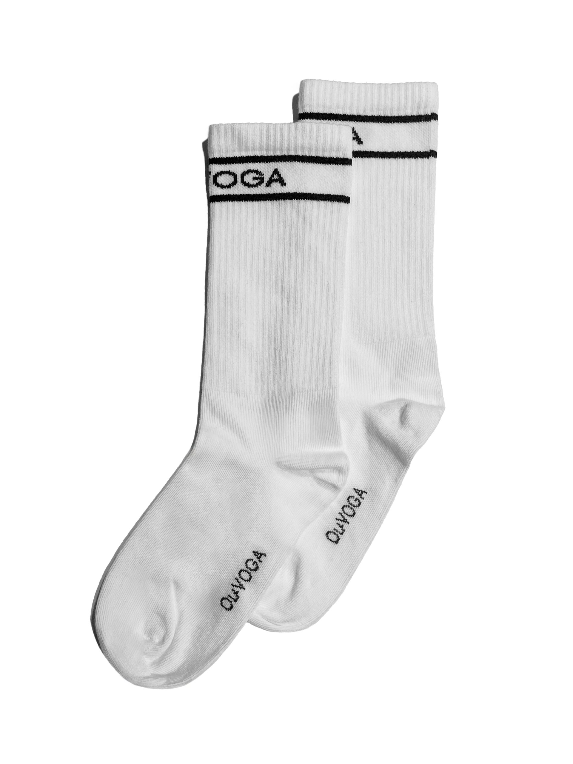 Skarpetki damskie za kostkę DAGITI OLAVOGA ecru-czarne