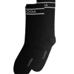 Skarpetki damskie za kostkę DAGITI OLAVOGA czarny-ecru