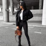 Kurtka przejściowa bomberka BOMB OLAVOGA czarna