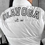 Kurtka puchowa bomber OLVERA OLAVOGA ecru