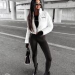 Kurtka puchowa bomber OLVERA OLAVOGA ecru