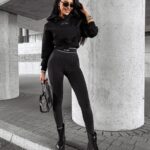 Bluza z kapturem PIANCA OLAVOGA czarna