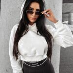 Bluza z kapturem PIANCA OLAVOGA ecru