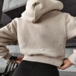 Bluza z kapturem PIANCA OLAVOGA beżowa