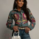 Kurtka jeansowa Hawajj niebieska