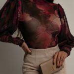 Body siateczkowe NB Opium bordo