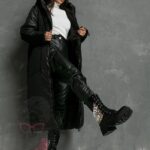 Kurtka płaszcz oversize Goodes czarny