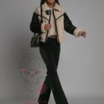 Kożuszek baranek Mijo czarny