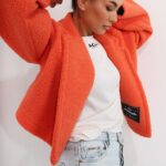 Kurtka z baranka MC BIST pomarańczowa