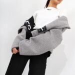 Kurtka z baranka MC BIST szara