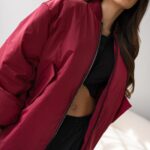 Kurtka damska bomberka MC Bomberss bordowa