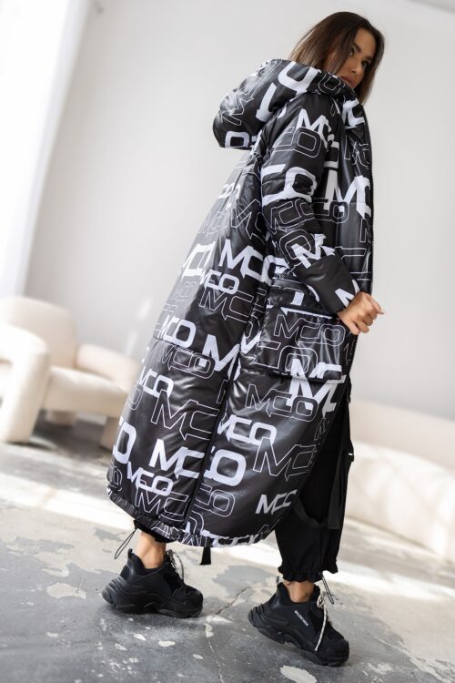 Płaszcz puchowy MC Final czarny