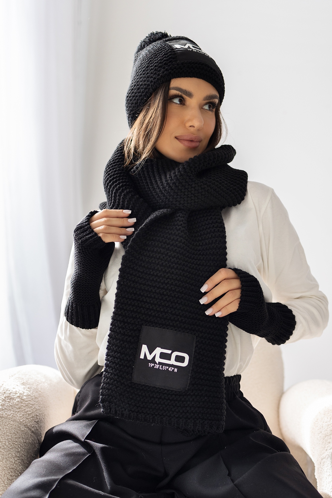 Komplet zimowy 3- częściowy MC Wint czarny