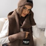 Komplet zimowy 3- częściowy MC Wint brązowy