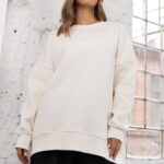 Bluza oversize MC RealLife kremowa