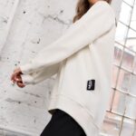 Bluza oversize MC RealLife kremowa