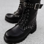 PRZEDSPRZEDAŻ Workery damskie MANNER OLAVOGA czarne