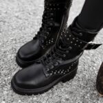 PRZEDSPRZEDAŻ Workery damskie MANNER OLAVOGA czarne