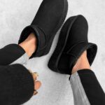 PRZEDSPRZEDAŻ Botki śniegowce MISTIC OLAVOGA czarne