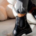 Botki sztyblety Rock Obava czarne