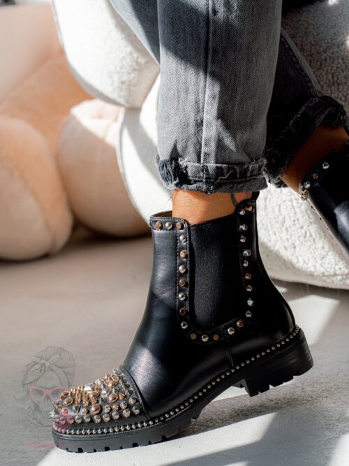 Botki sztyblety Rock Obava czarne