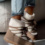 Śniegowce z barankiem Rock Cloe khaki