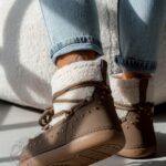 Śniegowce z barankiem Rock Cloe khaki