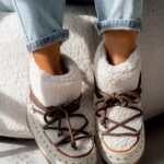 Śniegowce z barankiem Rock Cloe beżowe