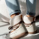 Śniegowce z barankiem Rock Cloe beżowe