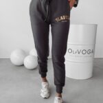 Spodnie joggery sportowe Mone Ola Voga grafitowe