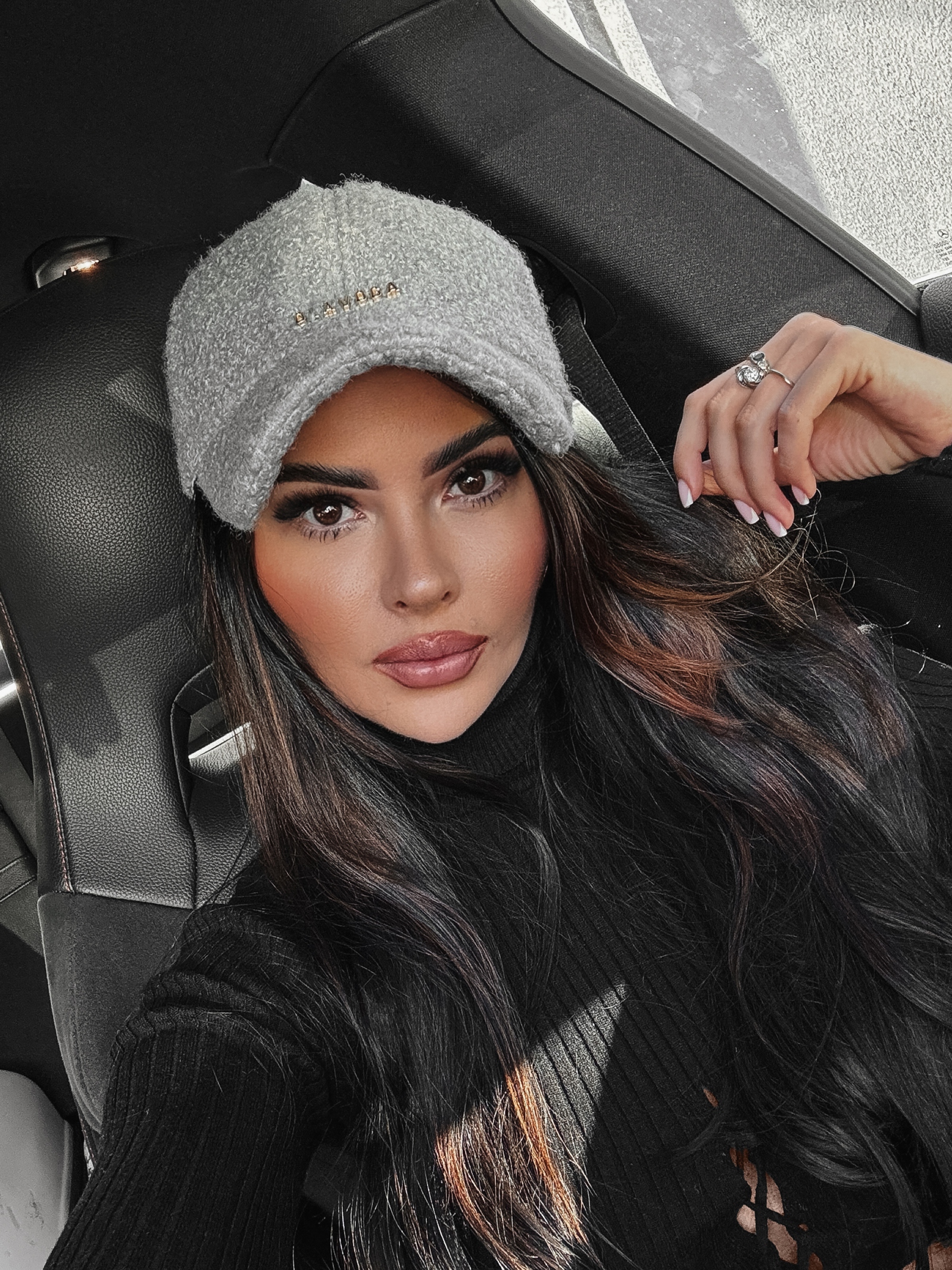 Czapka z daszkiem baranek Deano Ola Voga szara