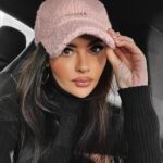 Czapka z daszkiem baranek Deano Ola Voga różowa