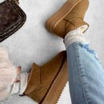 Botki śniegowce MISTIC OLAVOGA karmelowe