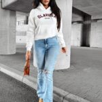 Bluza z kapturem MAKI OLAVOGA ecru