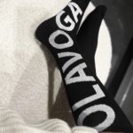 Skarpetki damskie za kostkę MASOKI OLAVOGA czarny