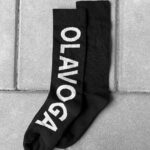 Skarpetki damskie za kostkę MASOKI OLAVOGA czarny