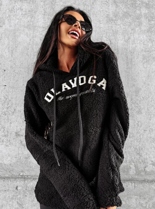 Bluza hoodie SAGADA OLAVOGA czarna