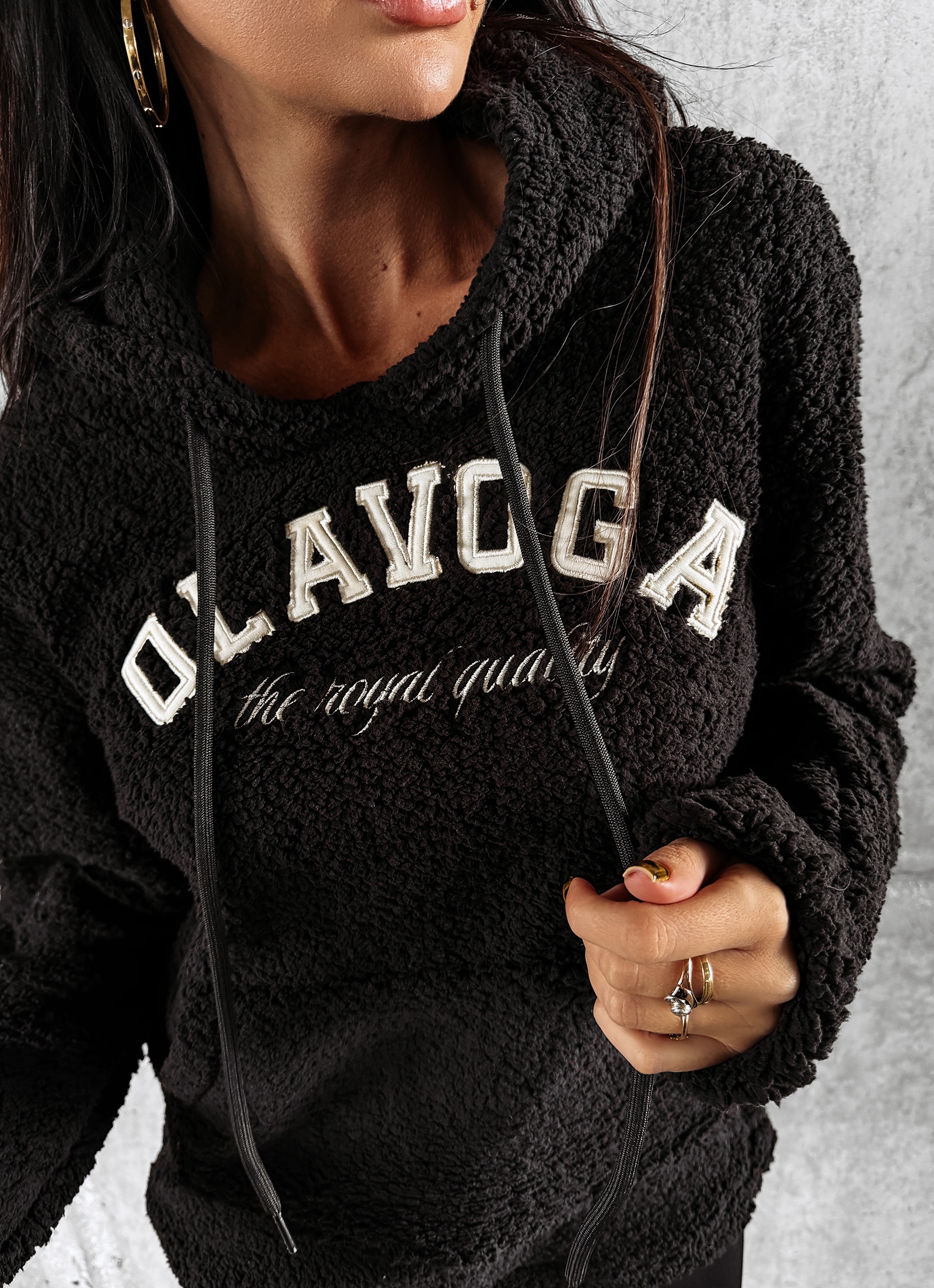 Bluza hoodie SAGADA OLAVOGA czarna Bluza hoodie SAGADA OLAVOGA czarna
