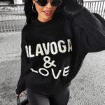 Sweter damski OLV LOVE OLAVOGA czarny